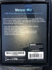 Meteor Mic USB 🎼Studio Microphone Recording Modern Studio New Galaxy Edition