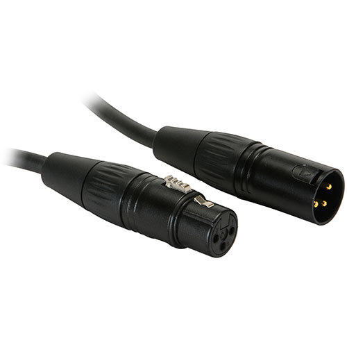 Talent MCB01 Microphone Cable XLR Female to XLR Male 1.5 ft.