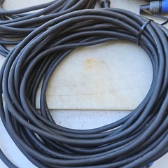 Stage Speaker Stage Cable Power Lot Plz See Pics And Read Full Description