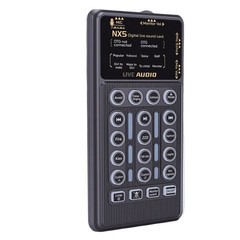 Portable Voice Changer Multifunctional Cool Lights For Gaming Easy To Use