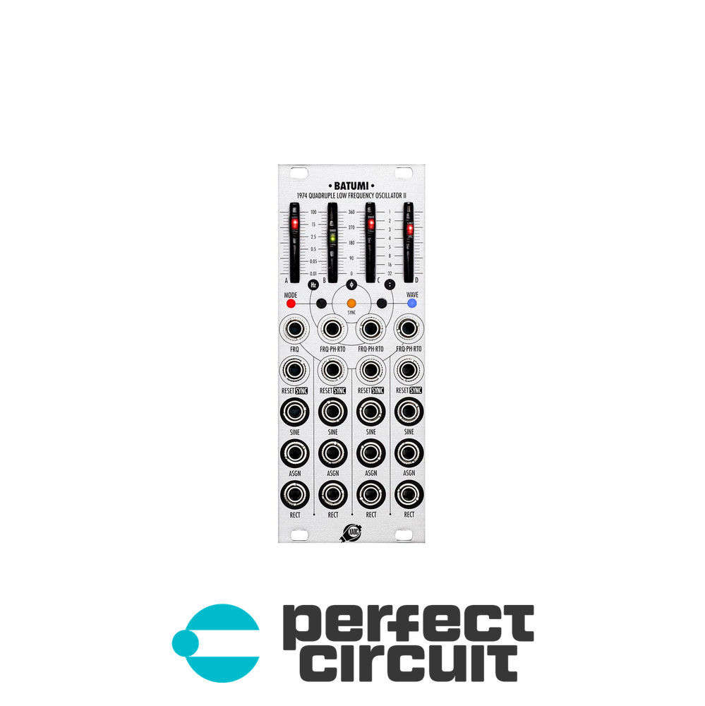 XAOC Devices Batumi II 1974 Quad LFO Modular EURORACK – NEW – PERFECT CIRCUIT