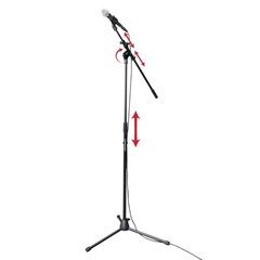 Rok-It Series Tripod Mic Stand Adjustable with 31.5 to 61.5 Inch Height