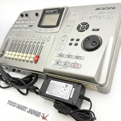 ZOOM MRS-802 Multi Recording Digital 8 Track Recorder With Adapter Used #0089