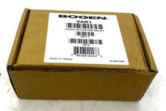 New Sealed Bogen VAR1 Voice-Activated Relay S/N: 191300008