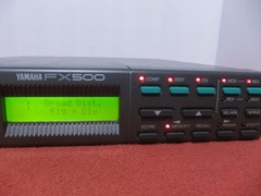 Yamaha FX500 Multi Effects Processor Guitar Effect w/ AC Adapter / Fast Shipping