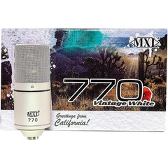 MXL MXL 770 Condenser Microphone Vintage White Refurbished