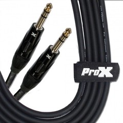2x Pro X 5 Ft. Balanced 1/4″ TRS-M to TRS-M High Performance Audio Cable
