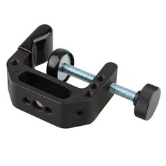 Classic Black Universal C-Clamp for Desks – Lightweight & Adjustable Design