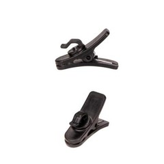 6x Lapel Mic Windscreen Foam Covers w/ 6 Metal Tie Clips & 6 Plastic Wire Clips