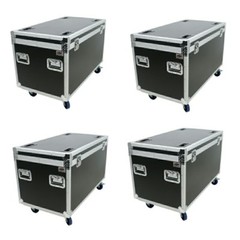 4 ATA Utility Trunk Road Case 45″ with Wheels Truck Pack Tour Church