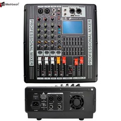 4 Channel Pro Power Mixer Audio Mixing Console 99 DSP w/USB 110-220V Bluetooth