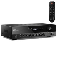 Donner MAMP4 Stereo Receivers 5.1 Channel Audio Amplifier Bluetooth 5.3 60W/4R