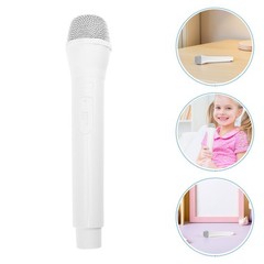 2Pcs Durable Plastic Kids Microphone Props for Stage Performance and Roleplay