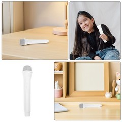 2Pcs Durable Plastic Kids Microphone Props for Stage Performance and Roleplay