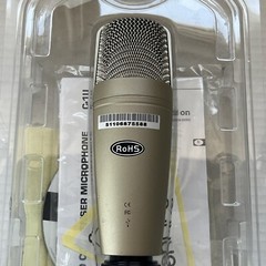 Behringer C-1U USB Studio Condenser Microphone W/ Manual IBM PC Computer Sing