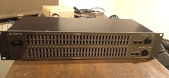 SONY 2ch Graphic Equalizer Rack Unit SRP-210 AC100V