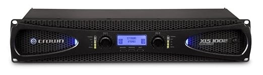 Crown XLS1002 2-Channel Class D DriveCore Professional Power Amplifier – Black