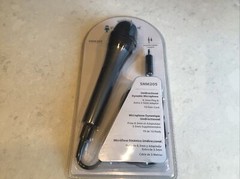 New The Singing Machine SMM205 Unidirectional Dynamic Microphone 6.3 & 3.5mm #SH