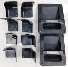 JBL MR925 Loud Speaker Stacking Corners & Handle Set #1