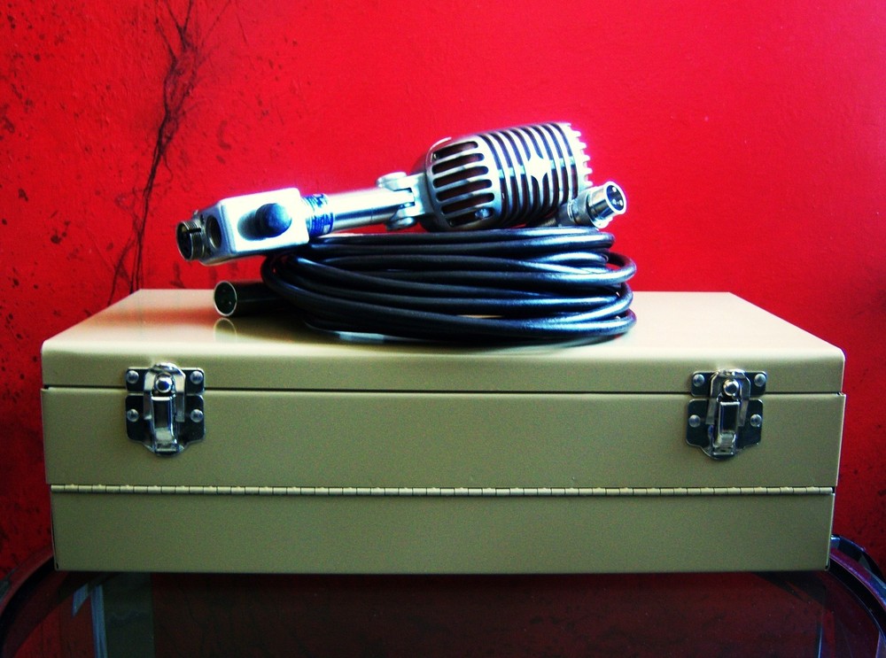 Vintage 1950’s Shure 55S dynamic cardioid microphone w extras Elvis 55 55SW 556S