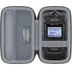 co2CREA Hard Case Replacement for Zoom H4n Pro Portable Recorder Black