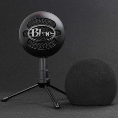 Blue Snowball Pop Filter Windscreen – Professional Snowball Ice Mic Foam Wind Co