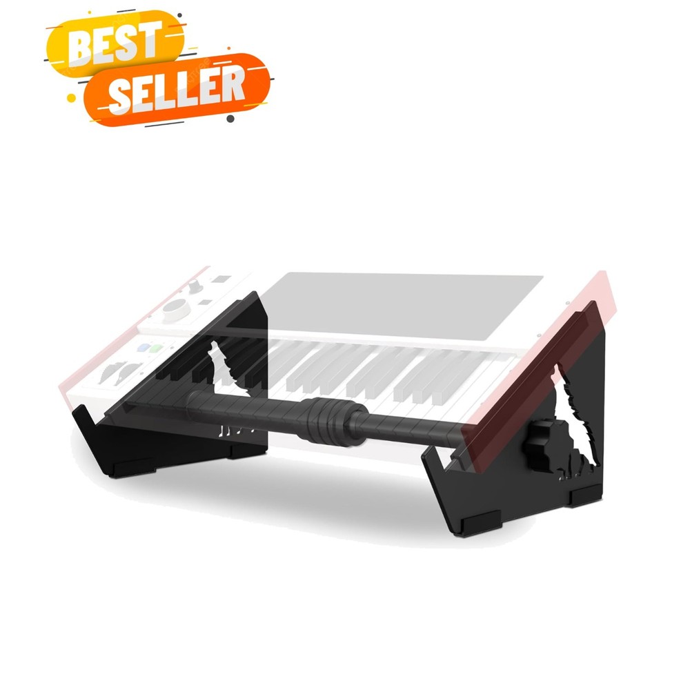Adjustable Desktop Stand for MIDI Controllers, Synthesizers, Samplers & Audio…