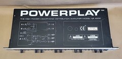 BEHRINGER POWERPLAY HA 4000 HEADPHONE DISTRIBUTION AMPLIFIER – TESTED & WORKING