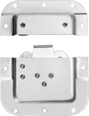 Road Case Spring Loaded , 4 Pack Heavy Duty Recessed Butterfly Twist Catch Case