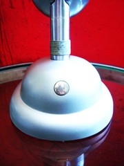 Vintage 1940’s Shure Brothers 55 Fatboy microphone Elvis w S-36 stand 55S 55SW 2