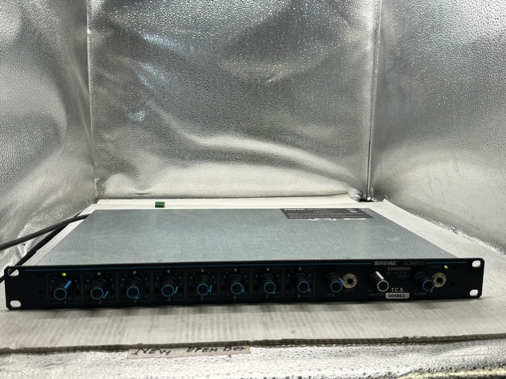 Shure SCM810 8 Channel Automatic Microphone Mixer WITH Intellimix