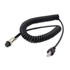 Microphone Extension Cable 8 Pin Female To RJ-45 for YAESU FT MD-1 MD100 MD200