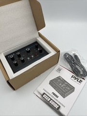 Pyle Compact 2 Channel USB Audio Interface w/Ultralow Noise Design – PMUX6