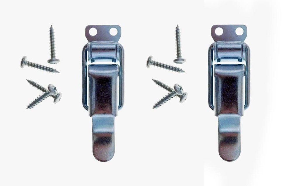 2 Pack Medium Draw Latch – Penn Elcom 0528 – Zinc Finish