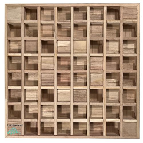 Wood Acoustic Diffuser Panel – Wooden Acoustic Sound Diffusion Wall Panels