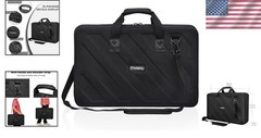 Lightweight Hard Storage Case for Pioneer DDJ-SR/SR2 with Stylish Argyle Pattern