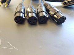Avid 0070-03138-01 Digisnake Analog In / Out XLR Breakout Cable 10’