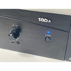 Crown 180A Power Amplifier Single Channel Black Commercial Audio 80W 70V 4Ohm