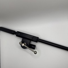 Small microphone boom arm attachment