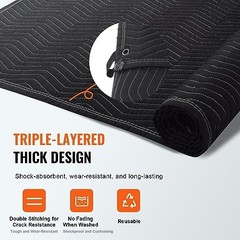 Extra Large Sound Dampening Blanket 96″x80″ – Acoustic Noise Blocker, Light Bloc
