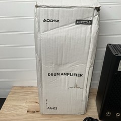 AODSK AA-03 20W Bluetooth Electronic Drum Amplifier W/ Treble/Bass Adjustment