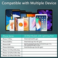 Wireless Lavalier Microphone For iPhone iPads Video Recording, Live Streaming US