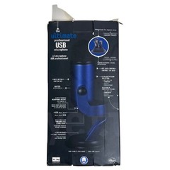 NEW Blue Microphones Yeti Multi-pattern USB Condenser Microphone Midnight Blue