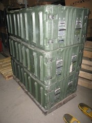 Double Ended 32x27x20 Hardigg Pelican DE2416-02/24/02 Rotomolded Plastic Case F1