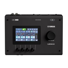 Yamaha URX22 4×2 USB-C Audio Interface with Touchscreen DSP (Black Finish)