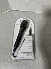 Singing Machine Unidirectional Dynamic Wired Microphone SMM205 New Sealed