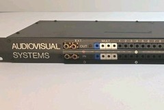 Audiovisual Systems Patch Bay 1000 Vintage 1U Audio Patchbay Router Untested