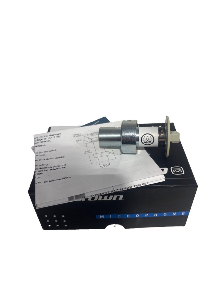 Crown PZM10 Professional Flush-Mount Boundary Layer Microphone XLR Connector