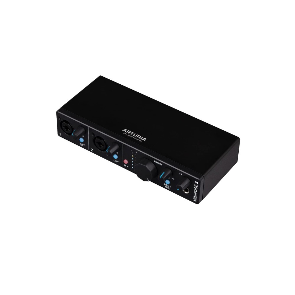Minifuse 2 Black Usb Audio Midi Interface With 5 Year Warranty And Software