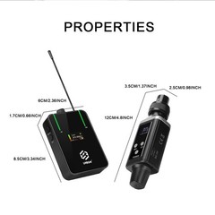 AR9 UHF Mono Wireless in-Ear Monitor Pro System Transmitter and Beltpack Receive